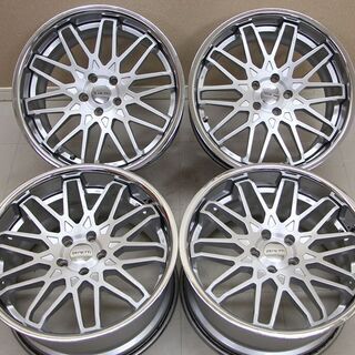 ZENETTI 19×9.5J ET40 5H PCD112mm 4本セット (A397kwxY)