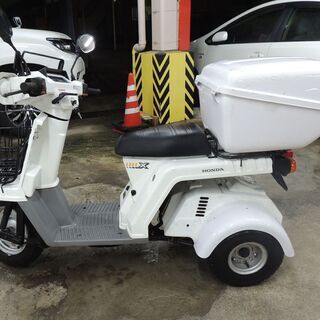 ジャイロX 2台のお引き取りをお願いします。 改] ジャイロX 2st 後期 TD01-240XXXX 側車付軽二輪登録