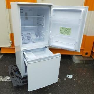 ■取引決定済■2020年製■SHARP「つけかえどっちもドア」137L 冷蔵庫 SJ-14E7-KW