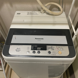 (決まりました)Panasonic 洗濯機 5キロ 説明書あり