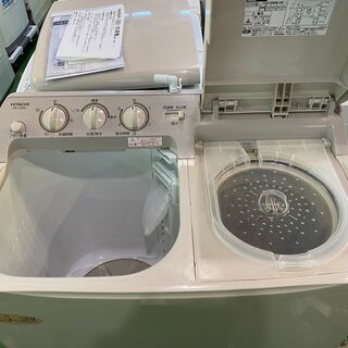 愛品館八千代店】保証充実HITACHI2019年製4.5kg二槽式洗濯