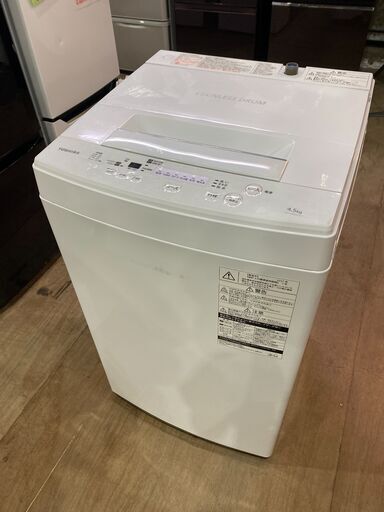 【愛品館市原店】東芝 2017年製 4.5kg洗濯機 AW-45M5【管理I4S029673-007】