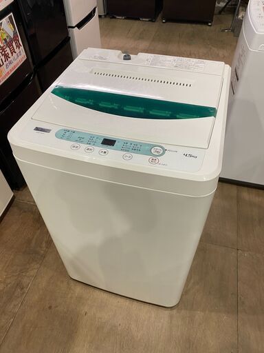 【愛品館市原店】ヤマダ電機 2019年製 4.5kg洗濯機 YWM-T45G1【管理I4S029677-104】