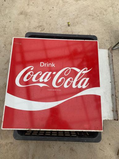 コカコーラ 昭和レトロ 当時物 鉄看板 | rwwca.com