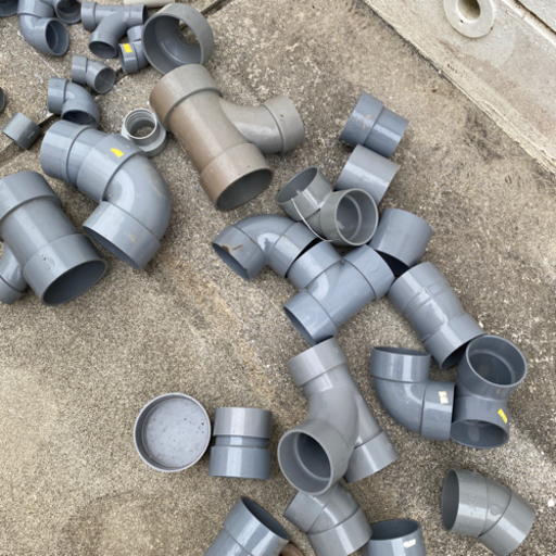 塩ビパイプ接続部分各種 Nami てだこ浦西のその他の中古あげます 譲ります ジモティーで不用品の処分