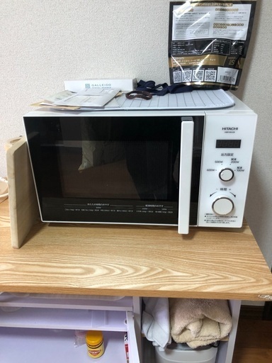 洗濯機と電子レンジセット