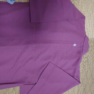 紫色の着物