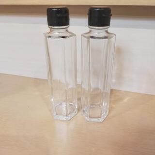 ガラス瓶2本セット
