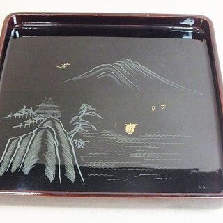 苫小牧バナナ】アンティーク 木製漆器 会席膳 18客 二度塗り 本手家具師