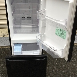 【RKGRE-718】特価！三菱/146L 2ドア冷凍冷蔵庫/MR-P15Z-B/中古品/2016年製/当社より近隣無料配達！