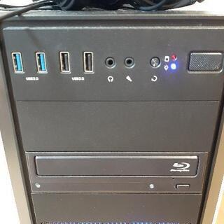 デスクトップパソコン　Ryzen5  メモリ16GB  M.2 SSD500GBディスプレイ２枚組  ブルーレイ読み書き込みできます　キーボード　セット デスクトップパソコン Ryzen5 メモリ16GB M.2 SSD500GBディスプレイ2