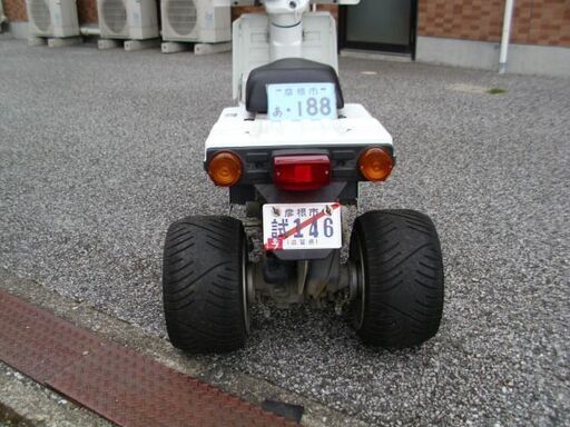 購入済み!】ホンダ ジャイロX(白) 2スト(中期) 実動車 ミニカー