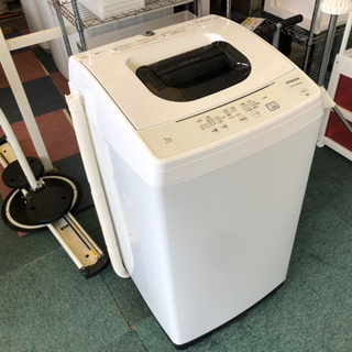 【リサイクルサービス八光　田上店　安心の3か月保証　配達設置ok】日立 HITACHI NW-50F W [全自動洗濯機 5kg ピュアホワイト]　2021年製
