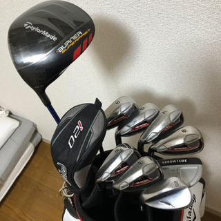 ゴルフ ゴルフクラブフルセット ゴルフバッグ付 左打ち用