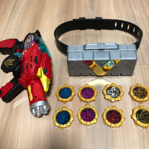 値下げ ゼンカイジャーなりきりセット いがらし 福島のおもちゃの中古あげます 譲ります ジモティーで不用品の処分
