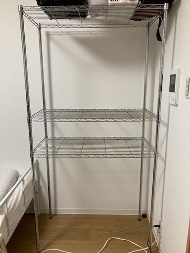 スチールラック ハンガーポール付 ニトリ Mtvh 有馬温泉の生活雑貨の中古あげます 譲ります ジモティーで不用品の処分