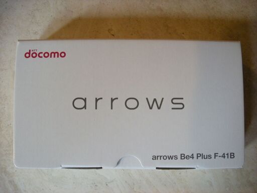☆ 新品未使用 docomo 富士通 arrows Be4 Plus F-41B ブラック SIM