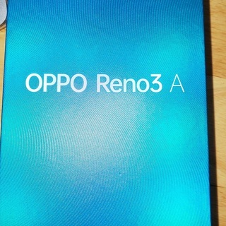 【ネット決済・配送可】【新品】OPPO Reno3 A スマートフォン