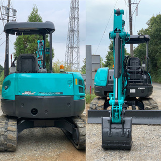 最終値下げ◆KOBELCO BEETLE コベルコ小旋回油圧ショベルSK40SR-3 4.5トンクラス　移動式クレーン　倍速　マルチ　4パターン4015hr 再塗装