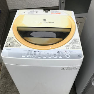 【直接引取送料無料】東芝　6kg洗濯機　AW-60GM  201...