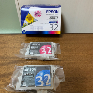EPSON   インクカートリッジ　2色のみ