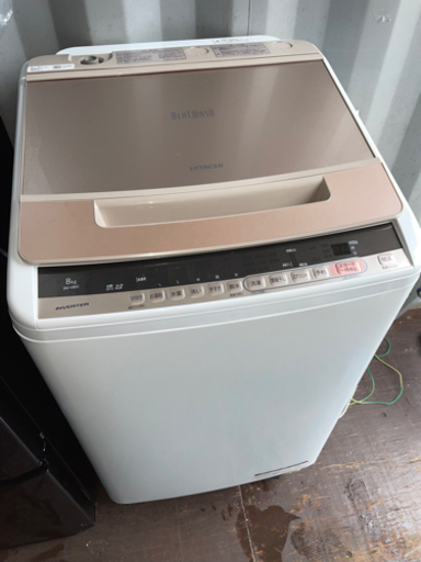 No.1051 日立　8kg洗濯機　2019年製　近隣配送無料