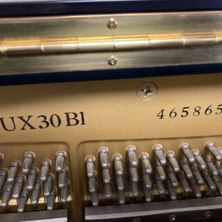 【YAMAHA UX30Bl】アップライトピアノ