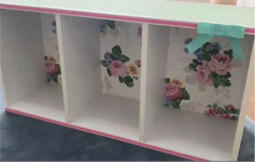 インテリア家具子ども部屋用収納家具花柄 ドット柄 リボン付き Kumi 秋山の家具の中古あげます 譲ります ジモティーで不用品の処分