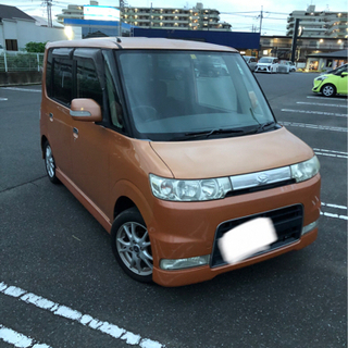 タント カスタム！七万キロ台！　ナビ付き！　車検あり！