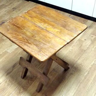無料 木製 折り畳み式 テーブル