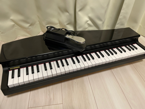 美品 KORG micropiano マイクロピアノ 61鍵、フットペダル
