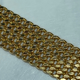 ネックレス 【中古品】K18 2面シングル 10g 60cm［683］