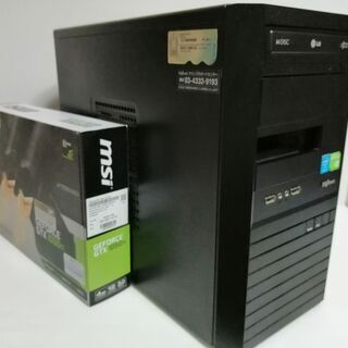 GTX1050Ti/4世代i5/SSD ゲーミングpc⭐ドスパラ⭐