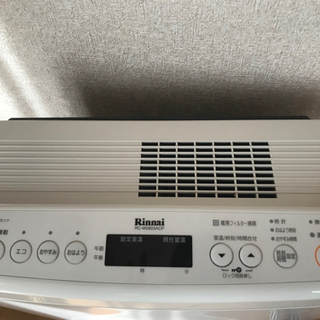 Rinnai 空気清浄機 プラズマクラスター ガスファンヒーター