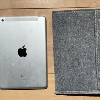 【終了】iPad mini（第二世代） 128GB Retina ディスプレイ（Wi-Fi ＋Cellular（au））フェルトケース付をお譲りします 終了】iPad mini（第二世代） 128GB Retina ディスプレイ（Wi-Fi
