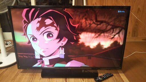 液晶テレビ シャープ 40型 配達可 2017年製 その①