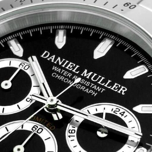 新品 Daniel Muller 腕時計 オールステンレス クロノグラフ メンズウォッチ Dm 03bk ブラック Mt 池袋のその他の中古あげます 譲ります ジモティーで不用品の処分