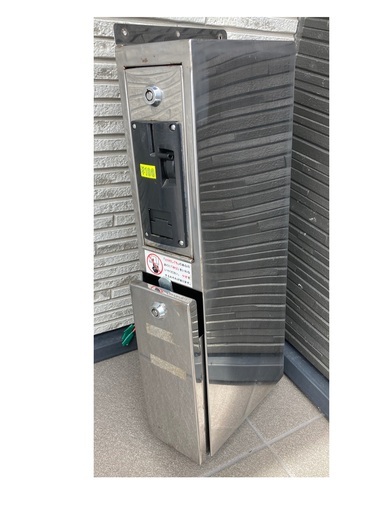 新品注文可能  パチスロ アミューズ用 中古 ステンレス製 ボックス 鍵付 セレクター付  スロット 横付け 新品注文可能 パチスロ アミューズ用 中古 ステンレス製 コイン