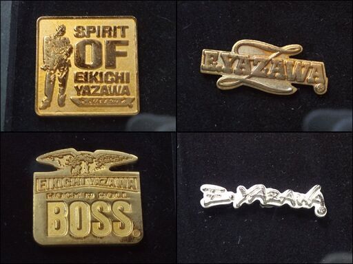CB889 E.YAZAWA 矢沢永吉 ピンバッジ コレクション 9個セット