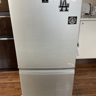 【ネット決済】シャープ　冷蔵庫　プラズマクラスター　2ドア