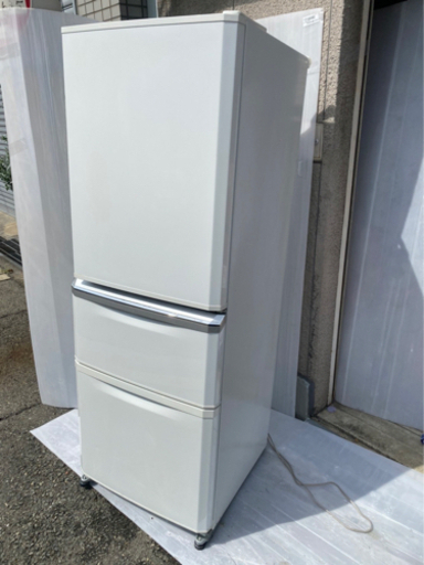 定価 12万MITSUBISHIノンフロン3ドア冷凍冷蔵庫MR-C34Y