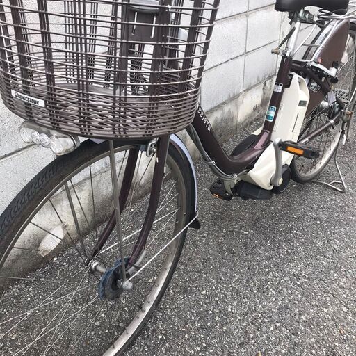 ブリヂストン 電動アシスト自転車 アシスタ 6.0Ahバッテリー 充電器付