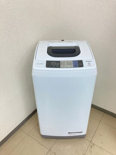 【美品】【地域限定送料無料】洗濯機 日立 5.0kg 2017年製 CSA091209