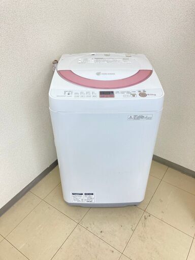 【お得品】【地域限定送料無料】洗濯機 SHARP 6.0kg 2013年製 CSC091215