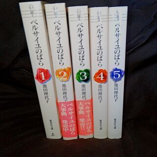 ≪終了≫ベルサイユのばら 全巻 文庫版 【指定場所に取りに来てく...