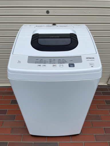 ■極美品■2020年製 日立 全自動洗濯機 HITACHI 5kg 洗濯機
