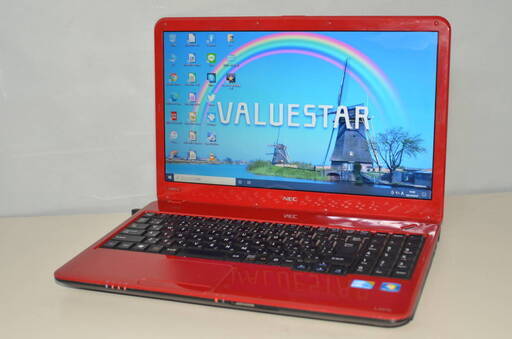 中古ノートパソコン Windows10+office NEC LS350/A core i3/大容量HDD750GB/4GB/HDMI/15.6インチ/無線内蔵/DVDマルチ/便利なソフト多数
