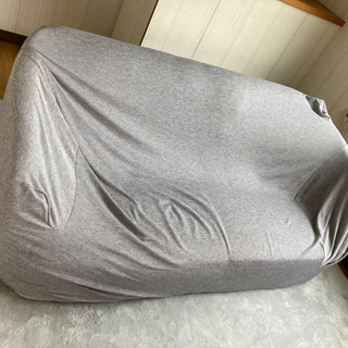 【ソファー】カバー付き・3人がけ程度