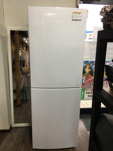 大特価‼️【美品】ハイアール　冷蔵庫　JR-NF218B 218ℓ 冷凍庫多い！！　2018年製