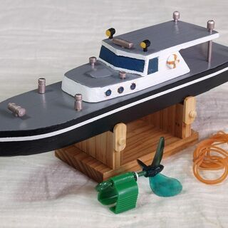 木製船模型　④